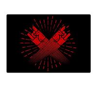 QQDD Soundproof Professional Drum Rug - Thick Non-Slip Mat for Bass, Snare & Electronic Kits