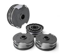QQdou Pack of 4 Grass Trimmer Line Spool (10 m Diameter 1.65 mm) - Replacement Spool Compatible with Parkside PRT 550, PRTA 20-Li, PRT 300 A1 Models
