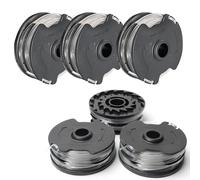 QQdou Pack of 6 Grass Trimmer Line Spool (10 m Diameter 1.65 mm) - Replacement Spool Compatible with Parkside PRT 550, PRTA 20-Li, PRT 300 A1 Models