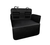 QQLADY Car Boot Protector for BMW X3 2016 2017 2018 2019 2020 - Waterproof Dog Seat Cover, Scratch & Dirt Resistant with Bumper & Side Protection for Cars & SUVs, 180x105cm, Black