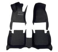 QQLADY Car Floor Mats for Jeep Renegade 2016-2024 RHD, All Weather Front Rear Row Carpet, Leather Waterproof Non Slip Full Covered Protection Interior Accessories,B Black
