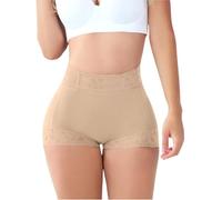 QQLADY Curvy Fajas Panty,Faja Shorts Tummy Control Butt Lift,Curvy Fajas for Women, Butt Lifting Panties Tummy Control Shorts (Beige,M)
