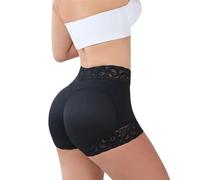QQLADY Curvy Fajas Panty,Faja Shorts Tummy Control Butt Lift,Curvy Fajas for Women, Butt Lifting Panties Tummy Control Shorts (Black,XS)