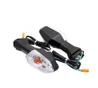 QQLADY Motorcycle Indicator Light Compatible With Kawasaki For Z125 Z250 Z300 Z750 Z800 Z1000 ZRX1200 NINJA 250 SL Motorcycle Turn Signal Indicator Light Lamp(Clear)