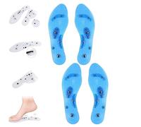 QQLADY Stepsoothe Far Infrared Acupressure Insoles, Foot Massage Acupuncture Insoles (L(29cm), 2PCS-B)