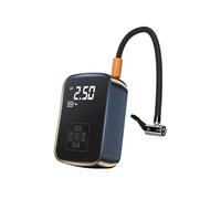 QQLADY Tyre Inflator Air Compressor for Cadillac CT5/Escalade/Lyriq/Blazer EV, Portable Air Pump, Digital Gauge 150 PSI, Built-In Light, Auto Shutoff, for Car, Bike, Motorbike & Balls