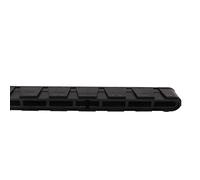 Qqmora 10.5in Single Fin Box Made of PVC - Perfect Replacement for Surfing Surfboards and Canoes, Compact and Lightweight (Black)