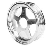 Qqmora 10 Inch Aluminum Alloy Wheel Rim Hub Lightweight Strong Durable Front Rear Replacement for Monkey Z50 Mini Trail Bike 2.50 10 Tire Compatible