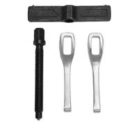 Qqmora 2 Jaw Puller 4 Inch Gear Puller Bearing Internal External Reversible Gear Extraction Tool with Adjustable Depth Width CRV Steel for Flywheels Motorcycle Bike Wheels