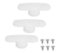 Qqmora 3Pcs Headlight Socket Clips for Easy Installation on 1 and 2 Models, Durable ABS Material