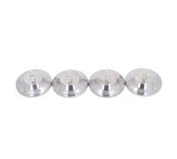 Qqmora Adjustable Pool Table Leg Levelers 5" Heavy Duty Risers for Billiard Soccer Tables Set of 4