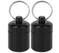 Qqmora Aluminum Alloy Mini Container Storage Box Portable Key Earplug Storage Applicable Scene Camping Hiking,Mini Storage Box