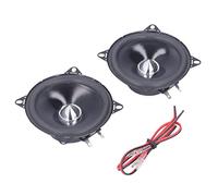 Qqmora Auto Loudspeaker with Excellent Performance and 2 Way Output for Any Car Audio System 4in
