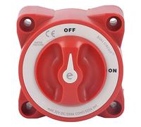 Qqmora Battery Switch 350A Ignition Protected for Yachts RVs Cars Boats ABS Material