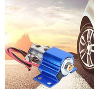 Qqmora Brake Line Lock Electric Kit for Synchronized Braking Control on Hills and Drag Races, Blue Stainless Steel, 1000 Psi, 1 Unit