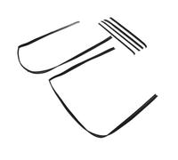 Qqmora Car Door Window Weatherstrip Kit for Noise Reduction and Windproof Protection for C10 C20 C30 8pcs Rubber