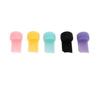 Qqmora Clarinet Thumb Rest Cushion Set, Soft Silicone Thumb Protectors for Enhanced Comfort, 5Pcs Multi-Colored Accessories for Musicians