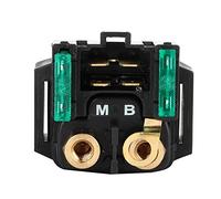 Qqmora Copper & Plastic 30A Starter Relay Solenoid Replacement for XVS1100 Durable and Long Lasting Accessory