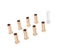 Qqmora Door Hinge Pin Bushings Kit Door Hinge Bushing Removal Tool Pin Liner Remover Liner Removal Tool Metal Direct Replacement with Smoother Working for TJ YJ CJ LJ