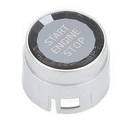 Qqmora Engine Start Stop Button Cover Stylish Scratch Resistant Replacement for F Series X1 X2 X3 X4 X5 X6 X7, Premium ABS, Easy Installation