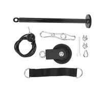 Qqmora Fitness Pulley Cable System Heavy Duty Safe Durable Design for Strength Training At Home or Gym