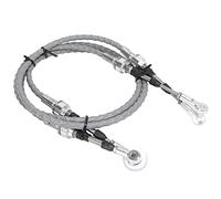 Qqmora Flexible RSX Shifter Cables, Adjustable Transmission Cable for K Swap Types Crx, K20 K24 Replacement with Long Service Life