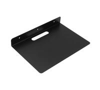 Qqmora Floating AV Shelf Rust Proof Wall Mounted Rack for Projector Set Top Box Camera, Sturdy Metal Floating Router Shelf for Bedroom Living Room