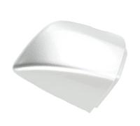 Qqmora Front Left Door Handle Cover Durable Lock Cylinder Cap for Seat 2010-2015 Premium Material for 2009-2015 (Silver)