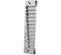 Qqmora Harmonica Comb 12-Hole Durable Metal Gold for 270D LA12 TOOTS Reed Plate Replacement (Silver)