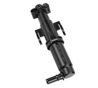 Qqmora Headlight Washer Nozzle Headlamp Washer Nozzle Headlight Cleaning Fluid Replacement High Pressure Spray Jet with Easy Installation for 528i 550i 535i GT 535d (Right: 61677377668, 61677149886)