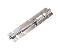 Qqmora Heavy Duty Sliding Screw/Fastener Lock Latch for Large Wardrobes, Stainless Steel Slide Screw/Fastener Latch, for Garage Cabinets and Outdoor Fences