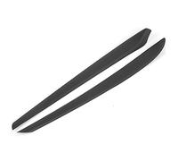 Qqmora Inner Door Panel Trim Dry Carbon Fiber Replacement for 2021+ and Model Y 2020+, Elegant Design, Easy Installation, 2pcs (Matte)