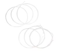 Qqmora IRIN C104 Nylon and Copper Classical Guitar Strings 6-String Set for Replacement and Parts Great for Creating Beautiful Sounds White+Silver for Guitar Players