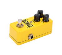 Qqmora Mini Yellow Chorus Effect Pedal Ultra Low Noise Analog Ensemble Pedal for Musicians 96KHz 24 Bit