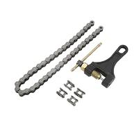 Qqmora Motorcycle Chain Breaker Kit Rust Proof Complete Replacement for Coleman Powersports BT200X Drive Efficiency Tool for Home Mechanics Metal Alloy 4 Pieces