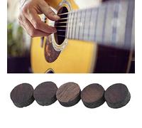 Qqmora Natural Rosewood Fretboard Inlay Dot, Professional 6mm Marker for Quick Fret Selection on Ukulele, Pack of 100 for DIY Replacement and Decoration
