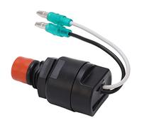 Qqmora Outboard Motor Flameout Switch ABS Durable Kill Stop Switch for Marine Engines Compact 8.5cm