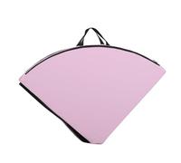 Qqmora Pole Dance Crash Mat Round Pink Safety Pad for Training Home Gym 120cm Size High Density EPE