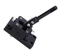 Qqmora Short Throw Shifter Billet for Camaro Firebird LS Engine 93-02, High Strength CNC Aluminum, 30% Reduced Shift Throw, Direct Bolt-On Installation (Black)
