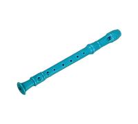 Qqmora Soprano Recorder Instrument for Kids Lightweight ABS 8 Hole Descant Flute for Classroom Learning and Performance (Cyan)