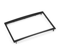 Qqmora Universal 2 Din Car Dash Mount Installation Trim Kit for Navigation Systems - High-Strength Plastic Frame, Black, 178x102MM, Easy Installation, 1 Unit