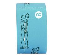 Qqmora Yoga Stretch Band with Super Elasticity, Multi-Functional Resistance Belt for Warmup and Post-Exercise, Ideal for Fitness Enthusiasts, 35.4x1.6in (Green)