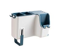 QQNQQ Cutlery drainer, Drainer,Utensil Holder,Multifunctional Kitchen Utensils Chopsticks Wall-mounted Drying Rack Creative Basket(Blu)