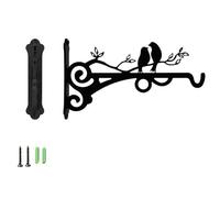 QQNQQ Hanging Basket Bracket,Hanging Basket Brackets for Plants - Iron Patio Decor for Lanterns, Garden, Planters, Flower Hangers, and Fences - Durable and Stylish Outdoor Accessory