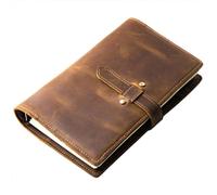 QQNQQ Notebook,Vintage A5 Leather,Retro Diary Journal Book,1pcs Notebooks Handbook Travel Zip Notepad Flipchart for Office School Home(23 * 14.5cm)