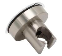 QQNQQ Shower head holder,2Pcs Suction Cup Bidet Sprayer Holder Punch-Free Removable Wall Mount ABS Bathroom Accessories(Brushed Nickel)