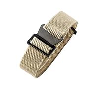 QQNQQ Watch strap,watch straps, band,Universal watchbandUniversal Strap,18/20/22mm Men Women Skin Friendly Retro French Army Nato Parachute Elastic Nylon Watchband(Rainbow silvery Clasp,22mm)