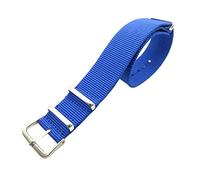 QQNQQ Watch strap,watch straps, band,Universal watchbandUniversal Strap,1Pcs Nato 18mm/20mm Nylon Watchband Accessories Bracelet Replacement One-Piece Wristband(Blue,18mm)