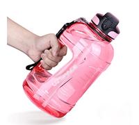 QQNQQ Water bottle, Bottle Half Gallon Sports 77.8oz/2300ml With Straw Capacity Time Scale BPA Free Jug Gym Outdoor Portable
