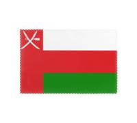 QQOUPP Flag of Oman Prints Placemats for Dining Table Set of 6 12x18in Heat Resistant, Washable, and Durable Placemats for Kitchen, Home, Hotel